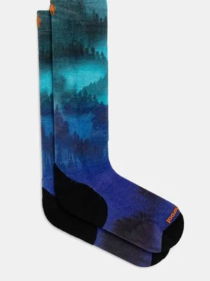 Smartwool skarpety narciarskie Targeted Cushion Compression Print SW002483