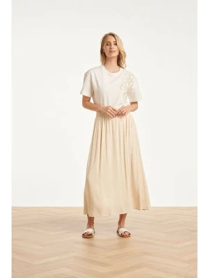 Smashed Lemon Spódnica w kolorze beżowym rozmiar: L