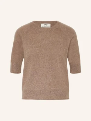 Sminfinity Dzianinowa Koszulka Z Kaszmiru beige
