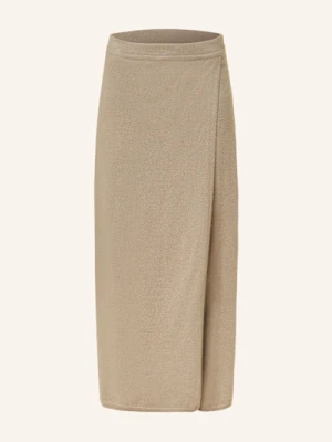 Sminfinity Spódnica Z Dzianiny W Stylu Kopertowym Z Dodatkiem Kaszmiru beige