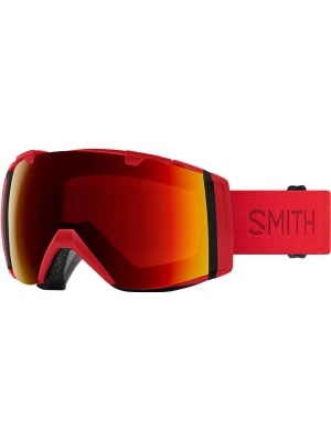 SMITH Okulary narciarskie unisex "Lava" w kolorze czerwonym rozmiar: onesize