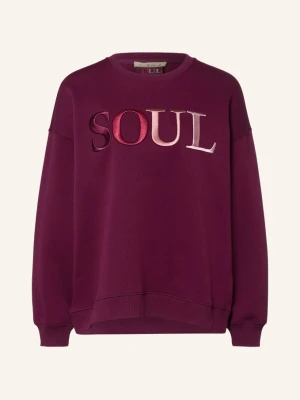 Smith & Soul Bluza Oversize lila FIOLETOWY