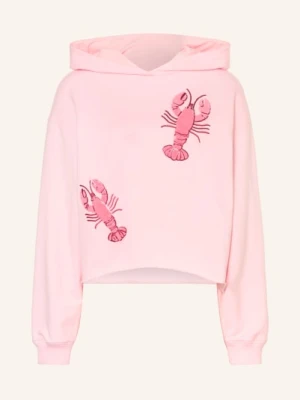 Smith & Soul Bluza Z Cekinami rosa RÓŻOWY