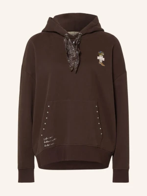 Smith & Soul Bluza Z Kapturem braun CIEMNOBRĄZOWY