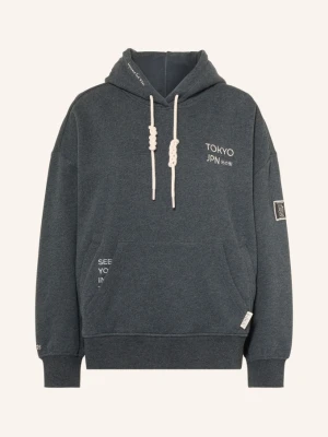 Smith & Soul Bluza Z Kapturem Oversize grau