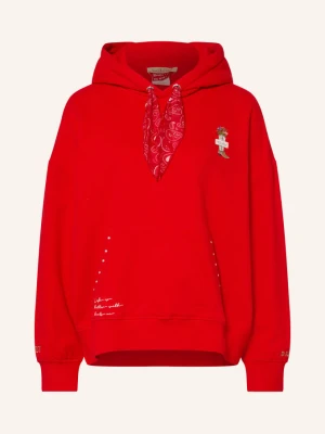 Smith & Soul Bluza Z Kapturem rot CZERWONY