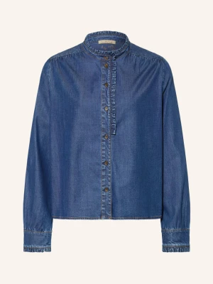Smith & Soul Bluzka Jeansowa Z Falbankami blau GRANATOWY