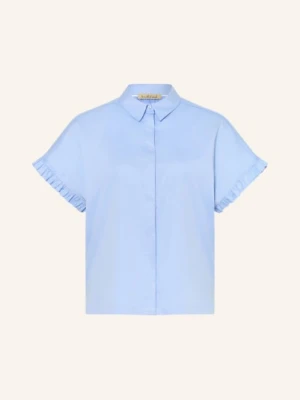 Smith & Soul Bluzka Z Falbanami blau JASNONIEBIESKI
