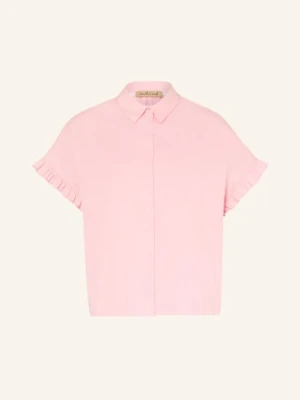 Smith & Soul Bluzka Z Falbanami rosa