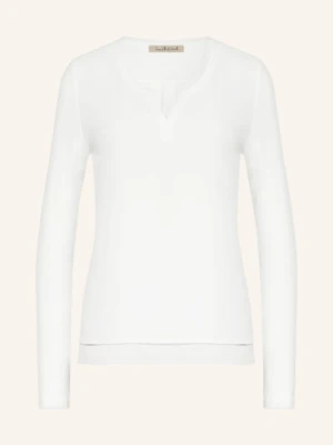 Smith & Soul Bluzka Z Mieszanki Materiałów weiss