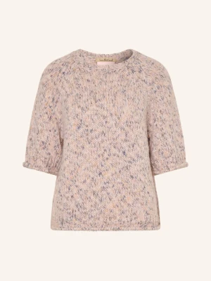 Smith & Soul Dzianinowa Koszulka Z Brokatową Przędzą rosa różowy