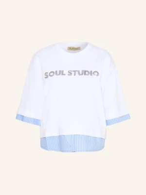 Smith & Soul Koszulka Z Cekinami weiss