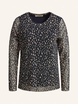 Smith & Soul Koszulka Z Długim Rękawem Z Siateczki blau