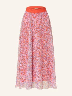 Smith & Soul Spódnica Z Siateczki orange