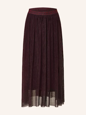 Smith & Soul Spódnica Z Siateczki rot