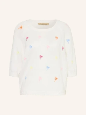 Smith & Soul Sweter Z Rękawami 3/4 weiss