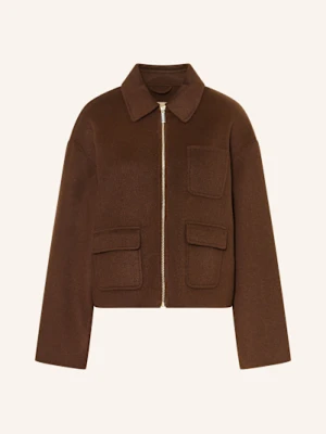 Smith & Soul Żakiet Pudełkowy braun