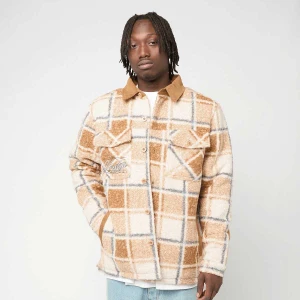 Smoke Rise Boucle Plaid Woven Shirt mężczyźni Wiatrówka pomarańczowy rozmiar Odzież