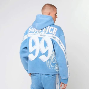Smoke Rise Solstice Fleece Hoodie mężczyźni Bluzy niebieski rozmiar Odzież