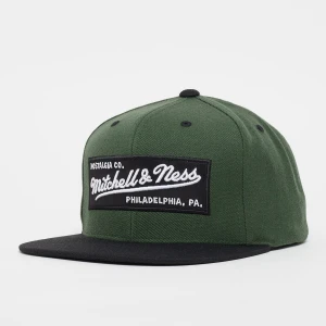 Snapback-Cap Box Logo, markiMitchell & Ness, Czapki, w kolorze zielony, rozmiar: