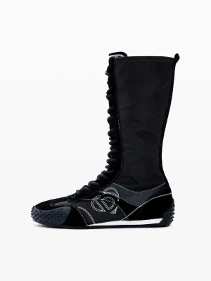 Sneaker boot z logo Desigual