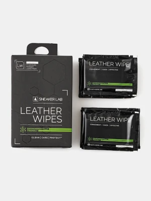 Sneaker LAB chusteczki czyszczące do obuwia Leather Wipes - Box of 12 kolor biały LWZ_001