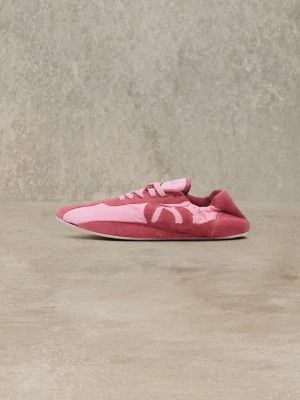 Sneaker ze skóry łączonej studio Desigual