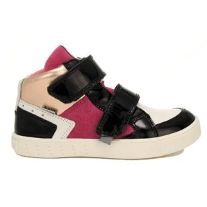 Sneakers Bartek dla dziewcząt biało czarny t 27414 023 p47117