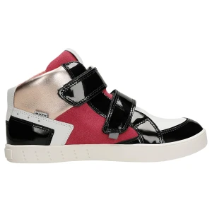 Sneakers Bartek dla dziewcząt biało czarny t 27414 023 p47117