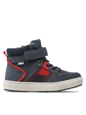 Sneakersy Action Boy AVO-191-328A Granatowy