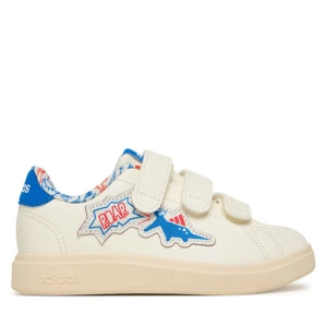 Sneakersy adidas Advantage 2.0 Dino Shoes Kids JP6162 Écru