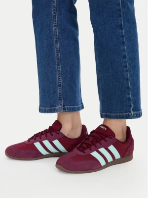 Sneakersy adidas Barreda Lo Shoes KJ4734 Bordowy