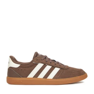 Sneakersy adidas BREAKNET SLEEK JR6905 Brązowy