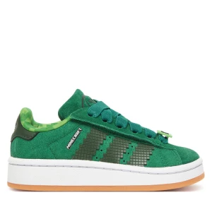 Sneakersy adidas Campus 00S Comfort Closure Elastic Lace X Minecraft JS3788 Zielony