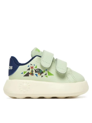 Sneakersy adidas Disney Advantage JQ4376 Zielony