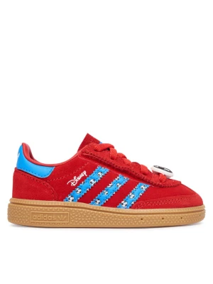 Sneakersy adidas Disney Handball Spezial Comfort Closure Elastic Lace IH6873 Czerwony