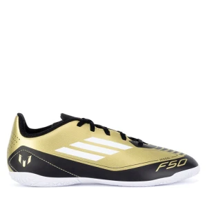 Sneakersy adidas F50 CLUB IN J MESSI IG9326 Złoty