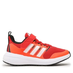 Sneakersy adidas Fortarun 2.0 Cloudfoam Sport Running Elastic Lace Top Strap Shoes HP5445 Czerwony
