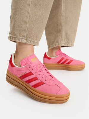 Sneakersy adidas Gazelle Bold JQ7407 Różowy
