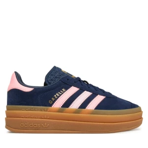 Sneakersy adidas Gazelle Bold JR5951 Granatowy