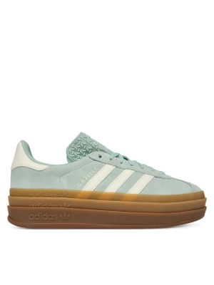 Sneakersy adidas Gazelle Bold JS3902 Zielony
