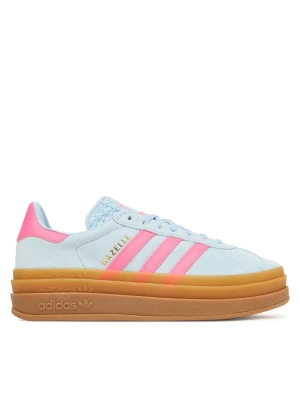 Sneakersy adidas Gazelle Bold KI9837 Niebieski jasny
