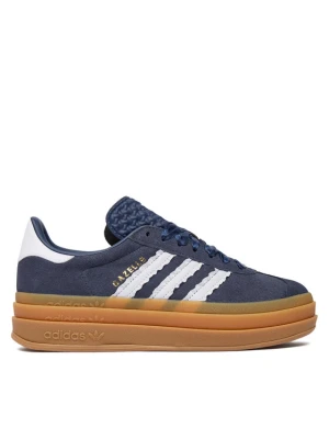 Sneakersy adidas Gazelle Bold KJ2429 Granatowy