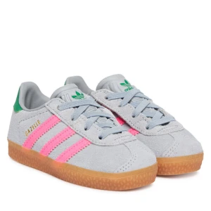Sneakersy adidas Gazelle Comfort Closure Elastic Laces IH6477 Szary