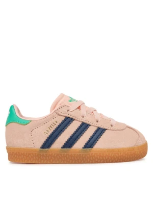 Sneakersy adidas Gazelle Comfort Closure Elastic Laces KI4035 Różowy