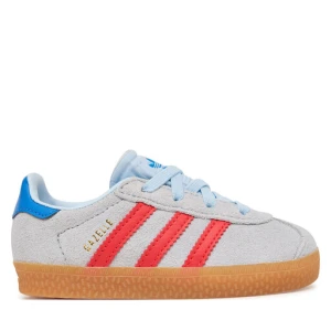 Sneakersy adidas Gazelle Comfort Closure Elastic Laces KI4037 Niebieski jasny