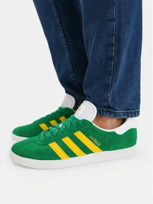 Sneakersy adidas Gazelle HQ9187 Zielony