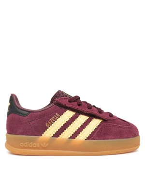 Sneakersy adidas Gazelle Indoor Comfort Closure Elastic KI7355 Bordowy