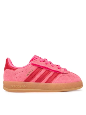 Sneakersy adidas Gazelle Indoor Comfort Closure Elastic KJ2304 Różowy