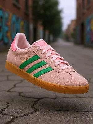 Sneakersy adidas Gazelle J JP7128 Różowy